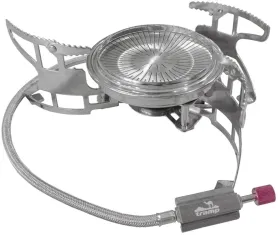 Горелка туристическая со шлангом Tramp Firebird нержавеющая сталь, Tramp