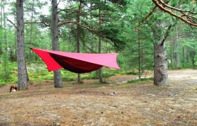 Гамак со средним тентом