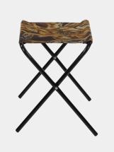 Табурет туристический 330x300x360 мм, труба сталь 16x1 мм, цвета в ассортименте Следопыт