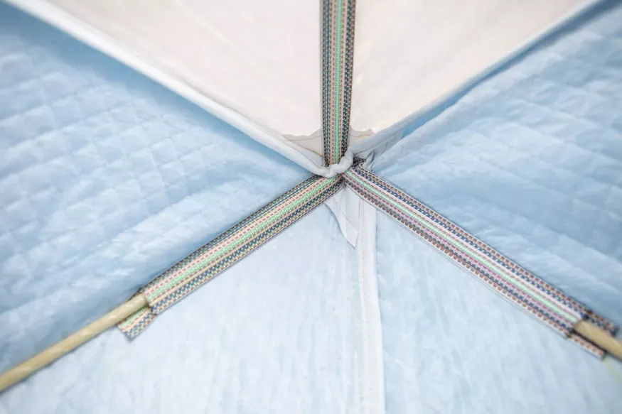 Палатка зимняя КУБ 1 (трехслойная) дышащая