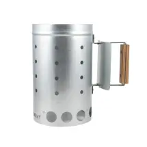 Стартер для быстрого розжига угля 5 л, оцинкованная сталь, СЛЕДОПЫТ 