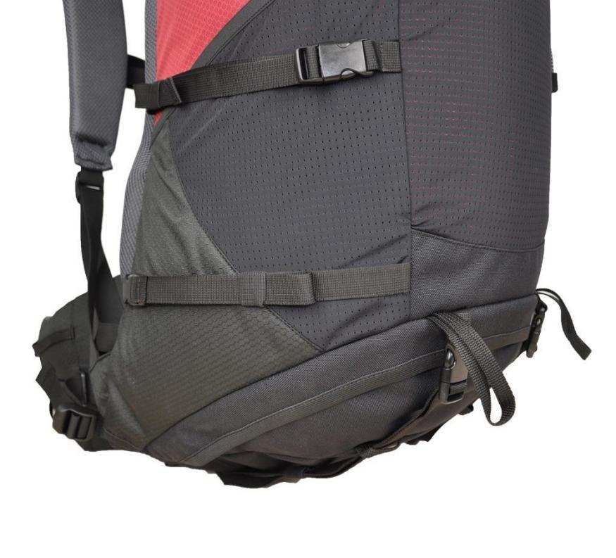 Рюкзак туристический Pamir-80 V3, бордовый, Манарага