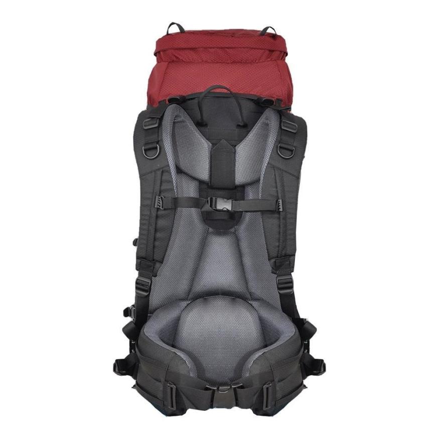 Рюкзак туристический Pamir-80 V3, бордовый, Манарага