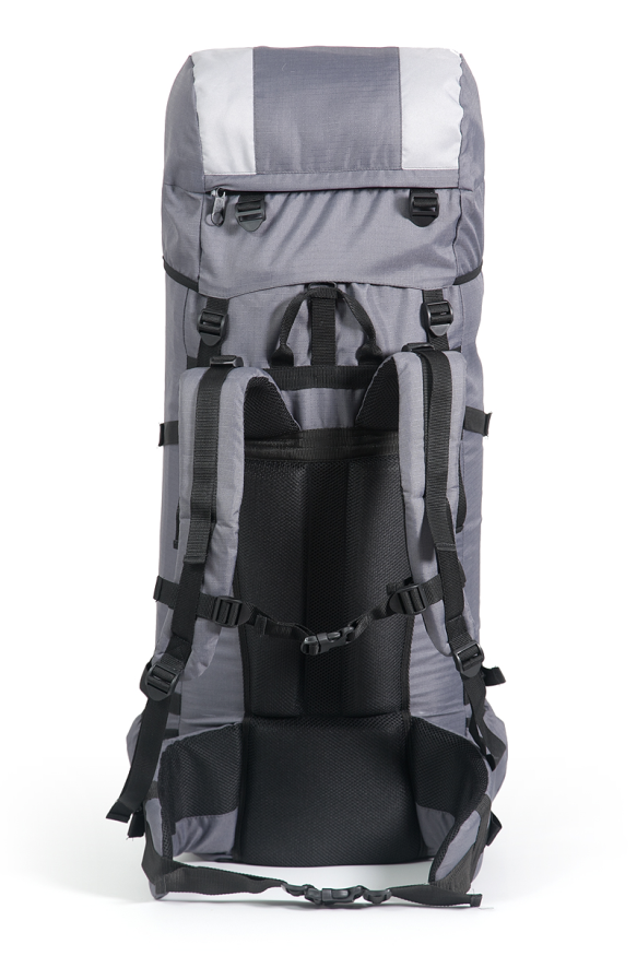 Рюкзак туристический Таймтур 2, серый, 80 л, ТАЙФ