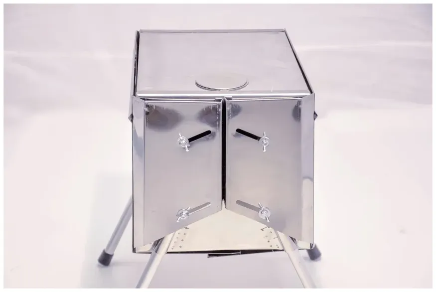 Печь походная Пошехонка малая с 3D экраном