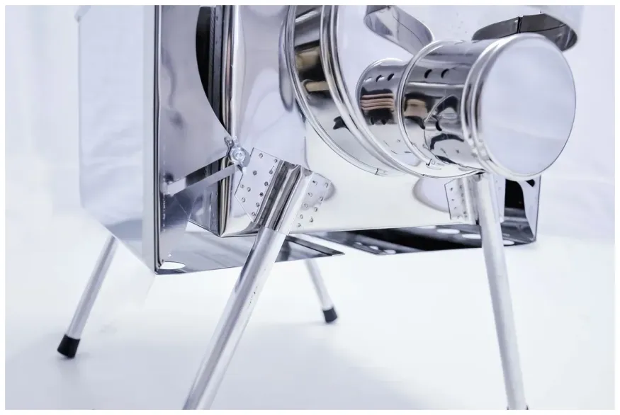 Печь походная Пошехонка малая с 3D экраном