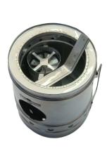 Турбопечка щепочница Век d 160 мм (титан)