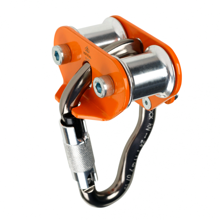 Вспомогательный ролик для переправ &amp;quot;Комфорт&amp;quot; (с карабином «Гусь» автомат )