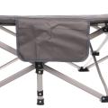 Раскладушка кемпинговая складная 188*66*41 см, серая