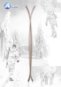 Лыжи Тайга, дерево-пластик, длина 185 см, ширина 150 мм