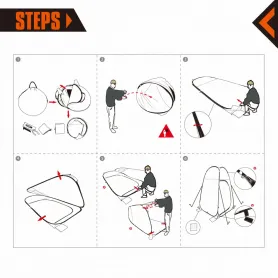 Походный душ 4015 MULTI TENT, King Camp