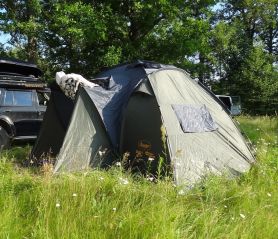 Палатка Canadian Camper SANA 4 PLUS, цвет forest