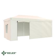 Тент-шатер Helex 24362 (раскладывается гармошкой), 6х3x3м полиэстер, бежевый