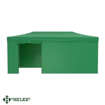 Тент-шатер Helex 24366 (раскладывается гармошкой), 6х3x3м полиэстер, зеленый