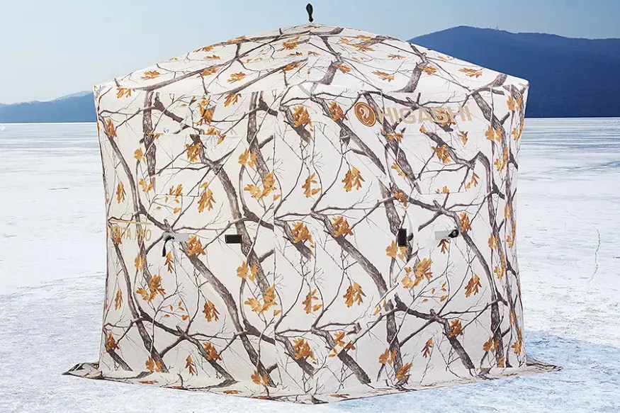 Палатка зимняя Higashi Winter Camo Penta Pro (трехслойная, пятистенная)