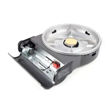 Плита настольная газовая Следопыт-Magma со сковородой и крышкой, диаметр 26 см