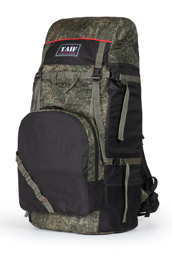 Рюкзак туристический Турист Лайт 4, ПВХ 600, цифра/черный, 100 л, ТАЙФ