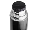 Термос Биосталь с узкой горловиной, цвет вороненая сталь, 1 л