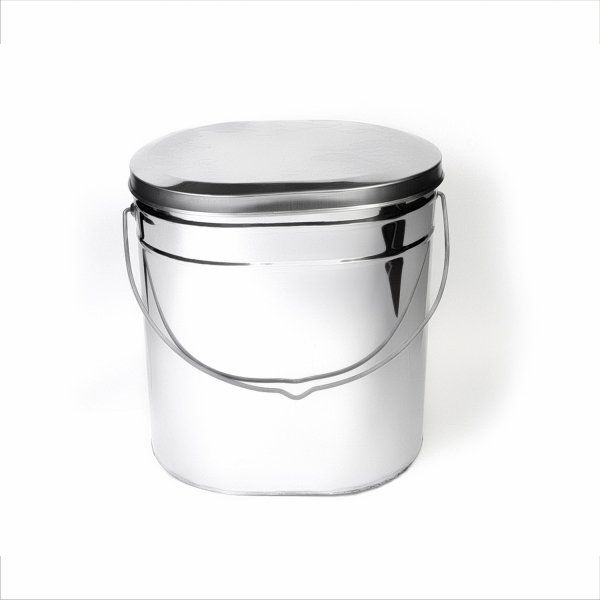 Котелок высокий 5,0 л крышка без ручек Роза Ветров