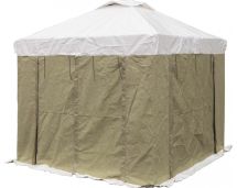 Палатка сварщика 2,5х2,5 м ПВХ+брезент
