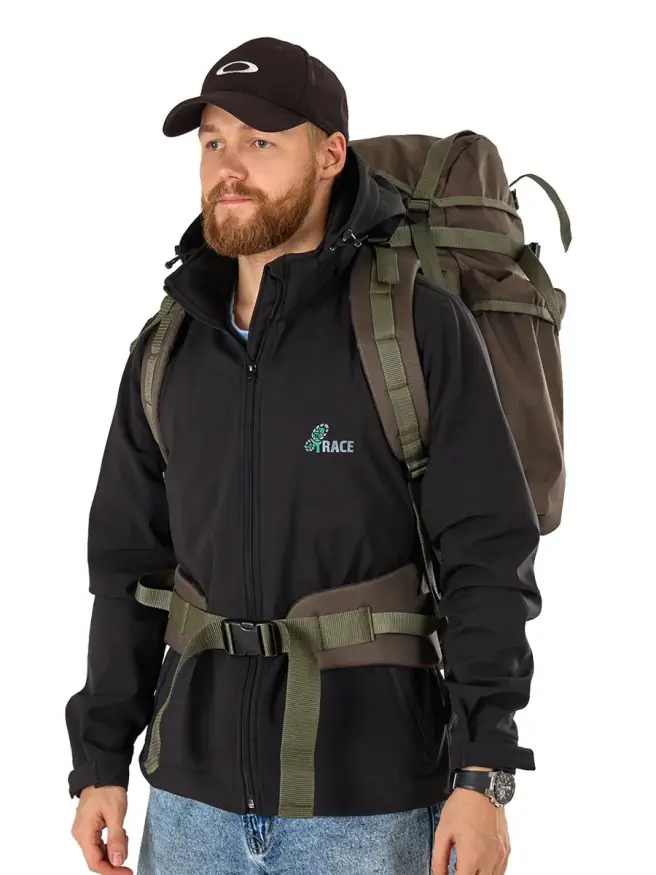 Рюкзак туристический Donkey, Зеленый, 80 л, Btrace